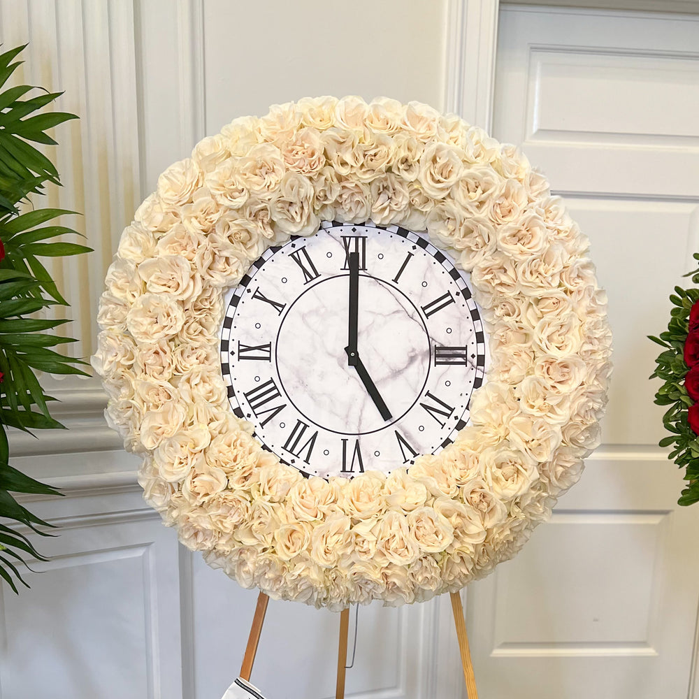 Clock 1 - White