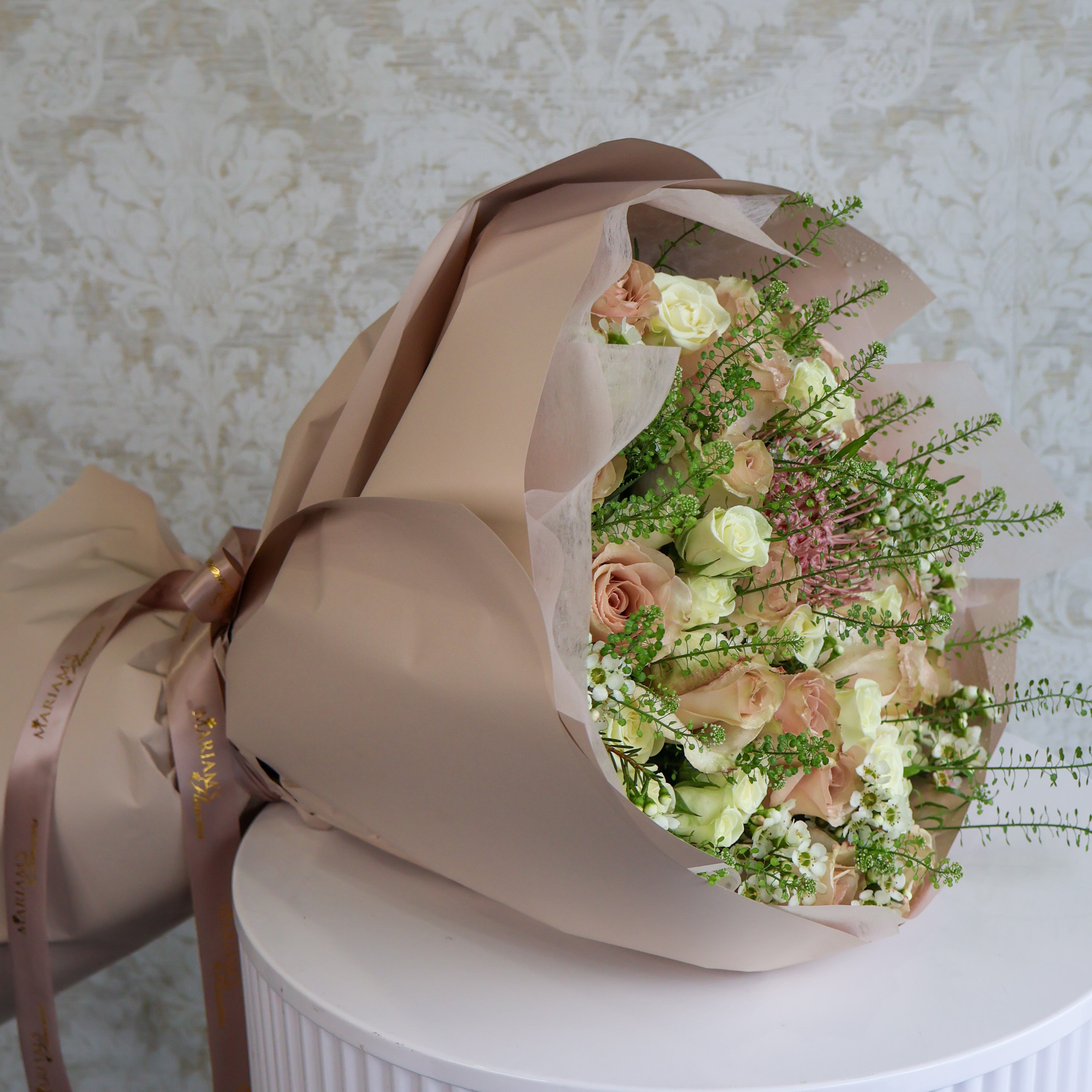 Nude in Bloom RECIPE - Mariams Flowers