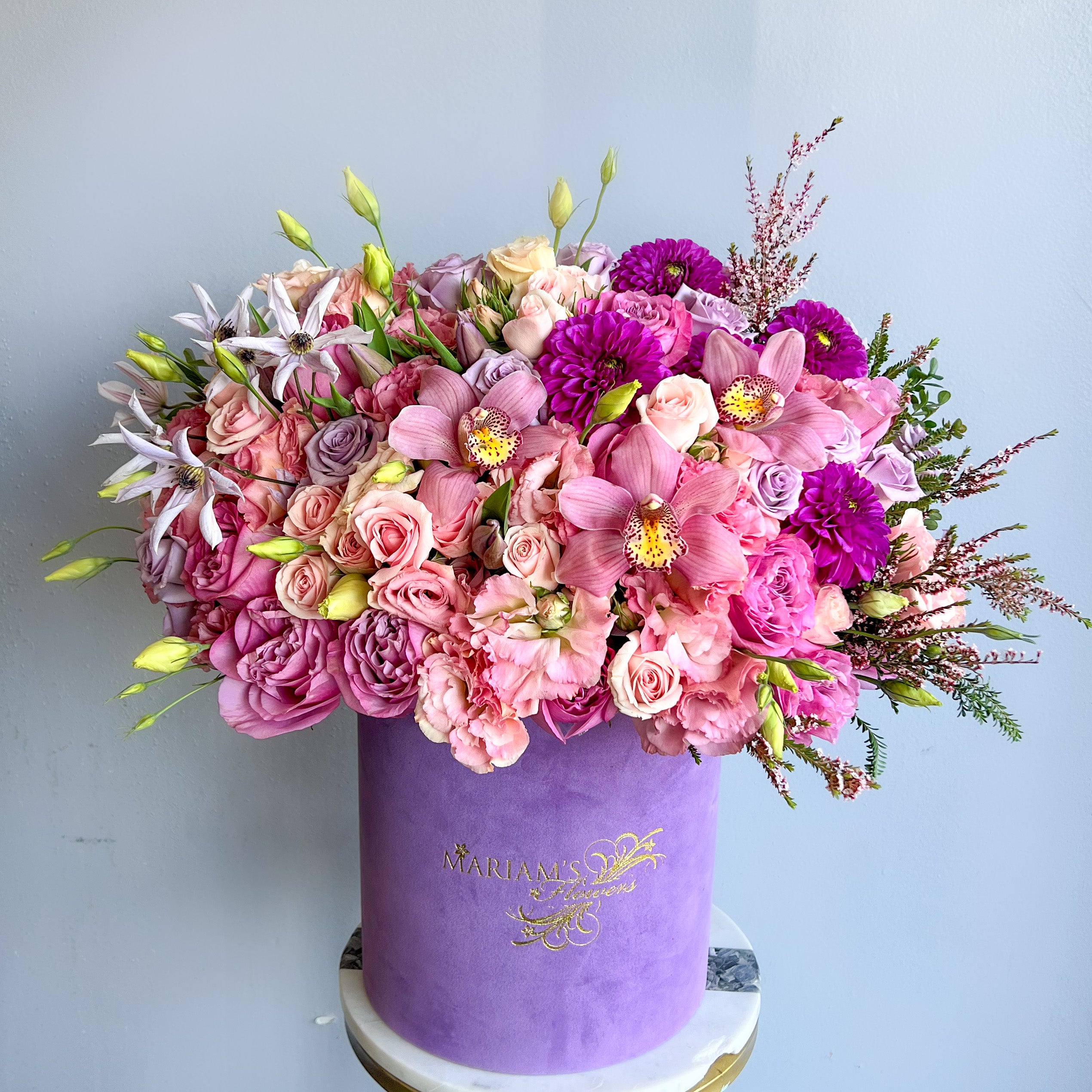 lavender in flower boxes Lavender Bloom Box – Mariams Flowers