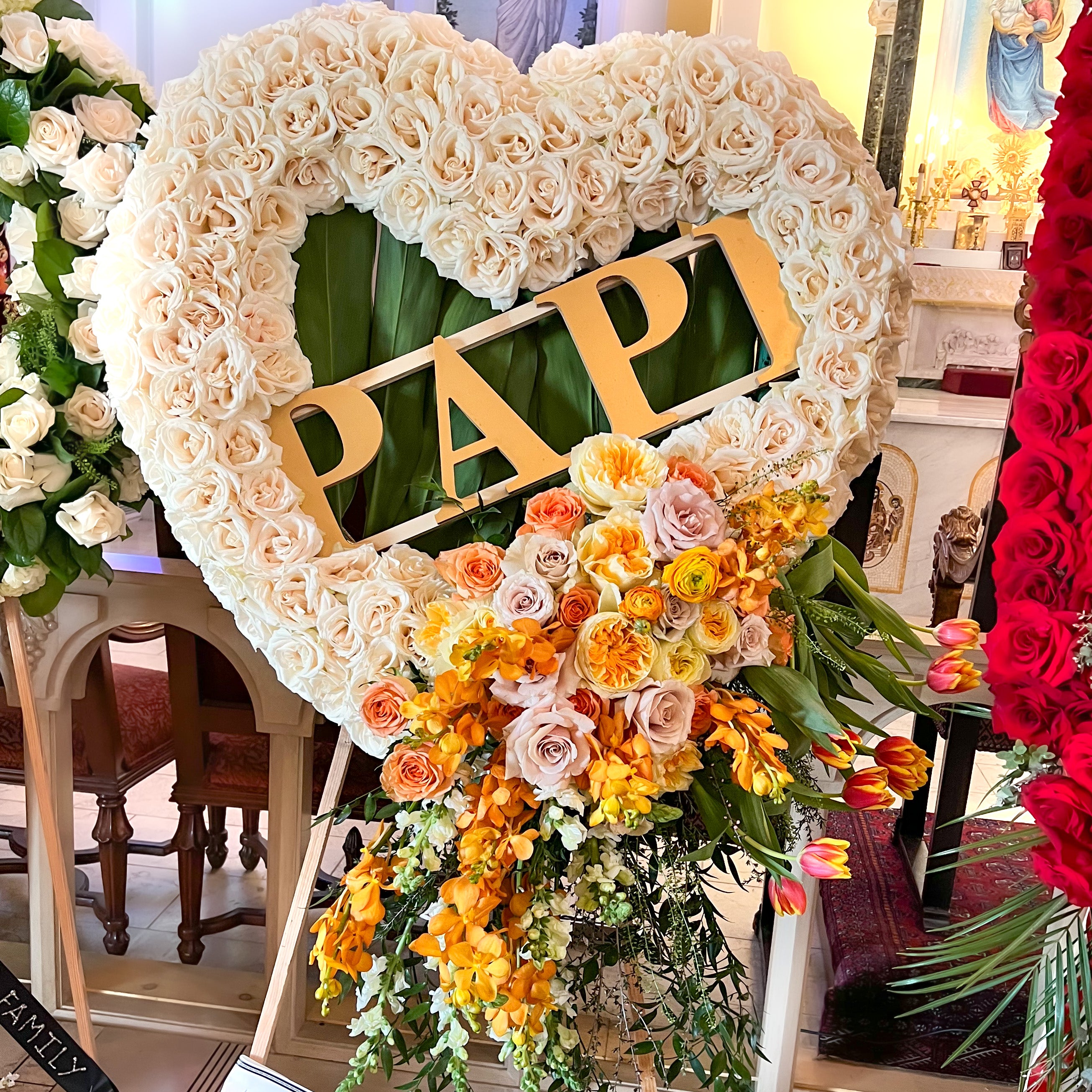 Heart PAPI - Mariams Flowers