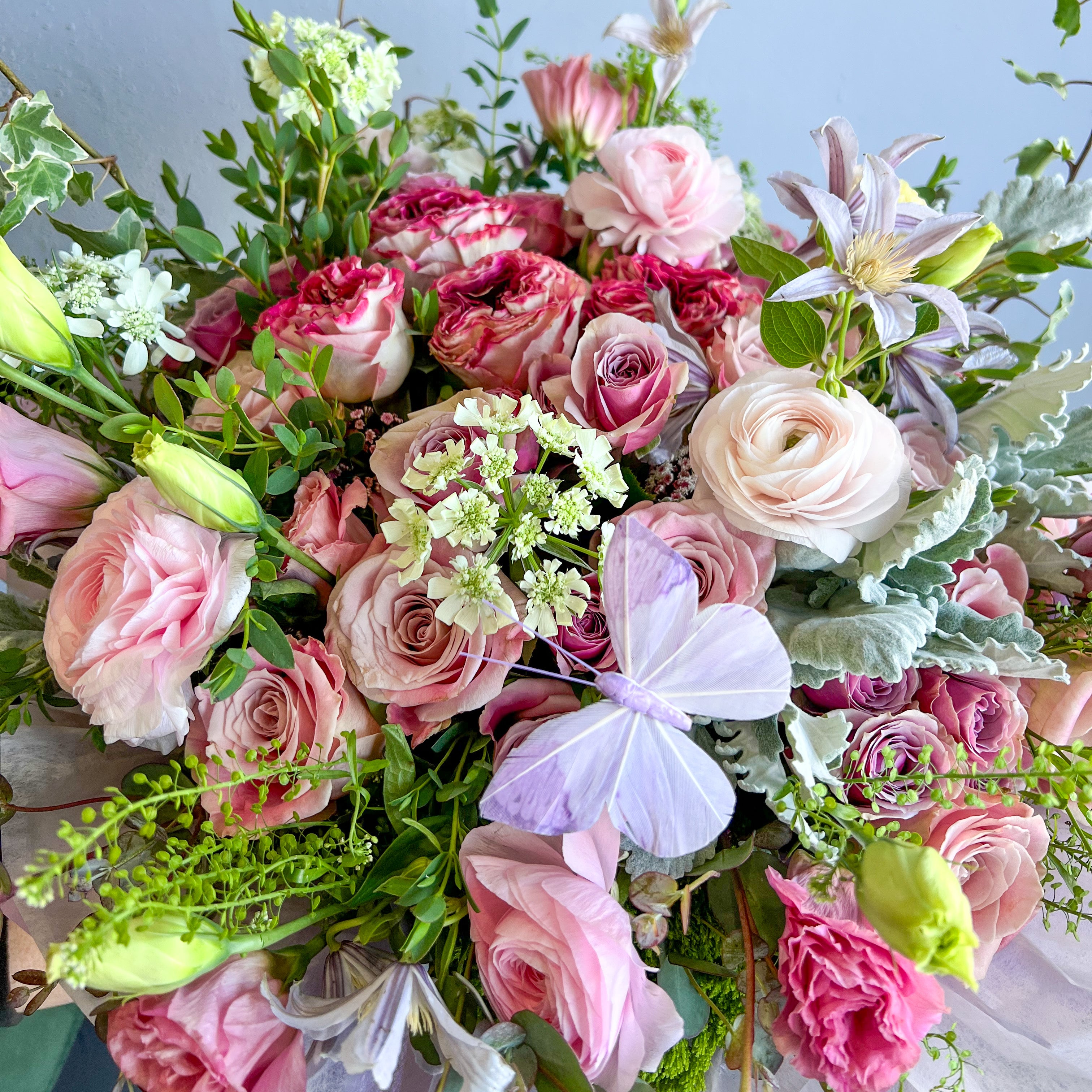 lavender luxury flower arrangement French Bouquet: Lavender