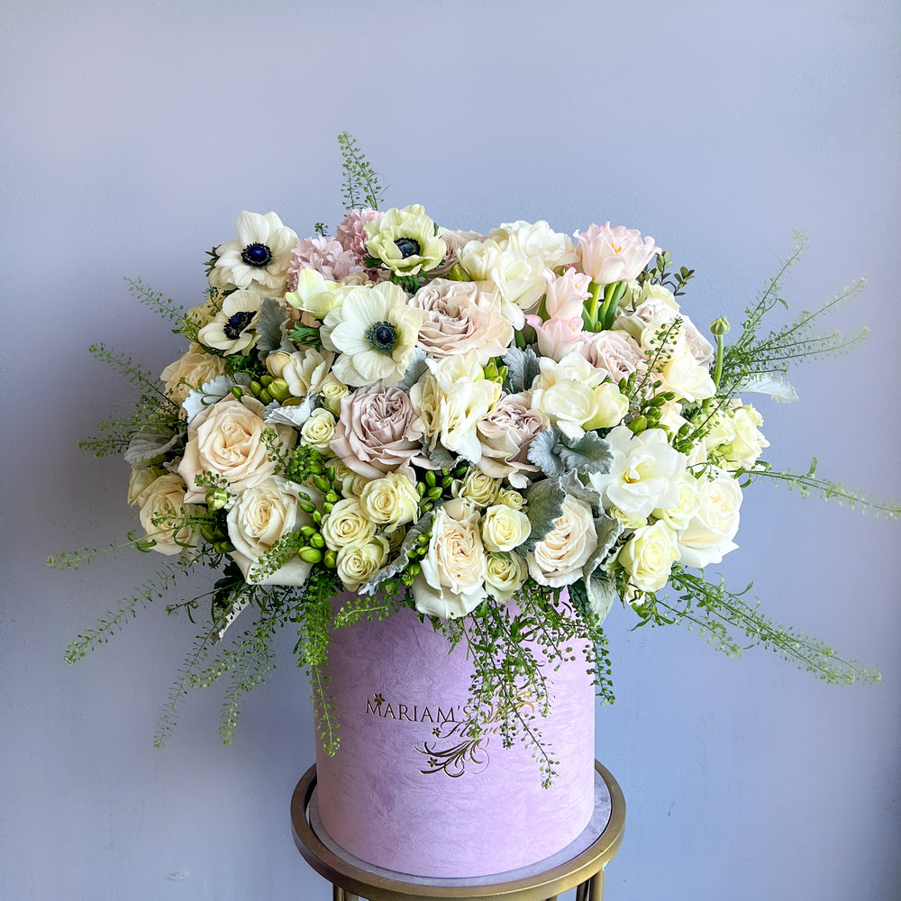 Flowers In Box Boxed Floral Arrangements | Delivered Fresh | Mariams Flowers