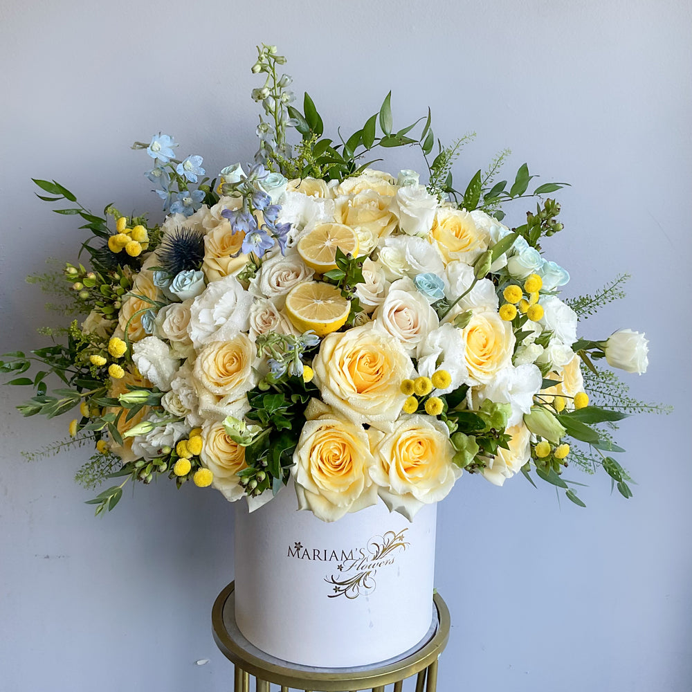 Flowers In Box Boxed Floral Arrangements | Delivered Fresh | Mariams Flowers