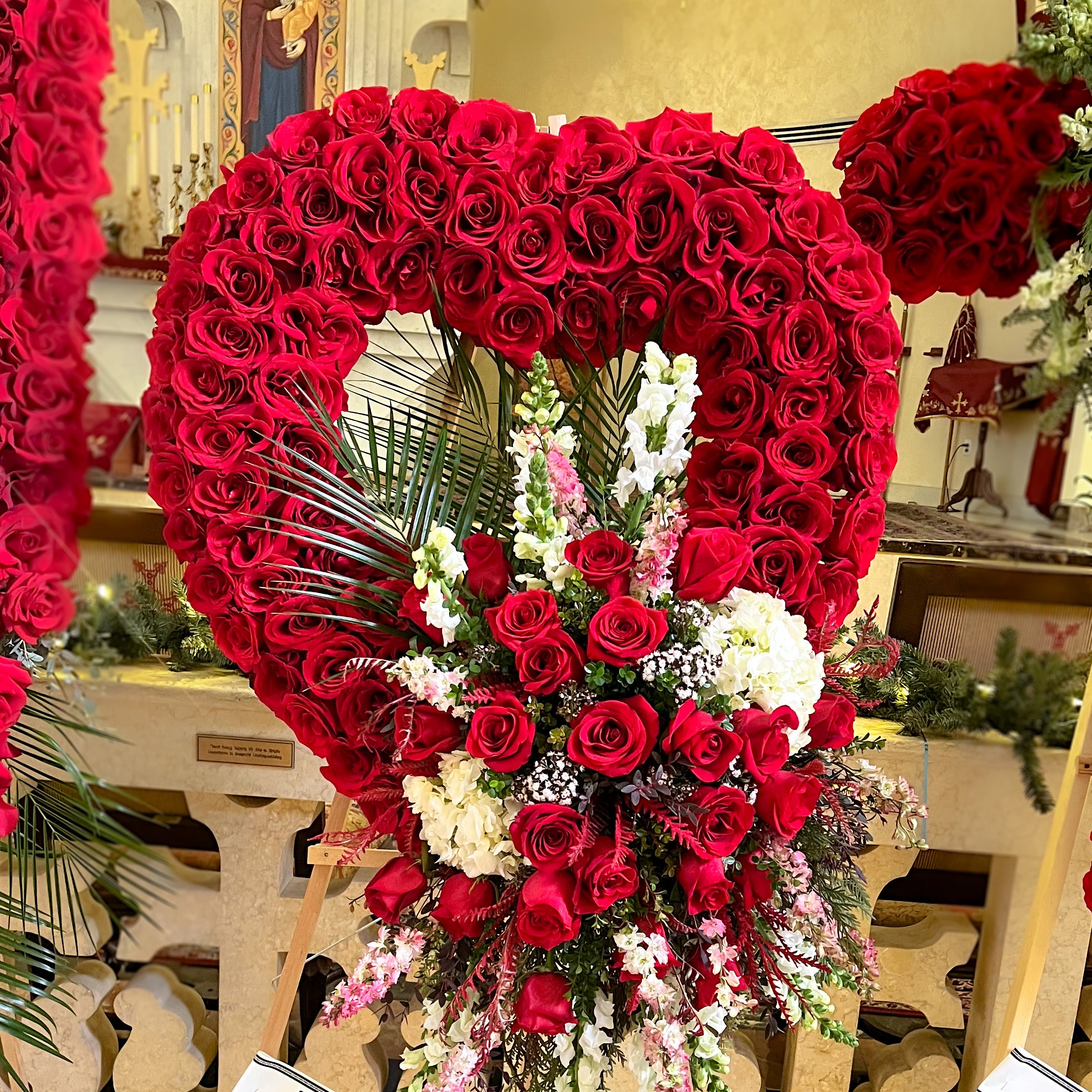 Heart 1 - Red - Mariams Flowers