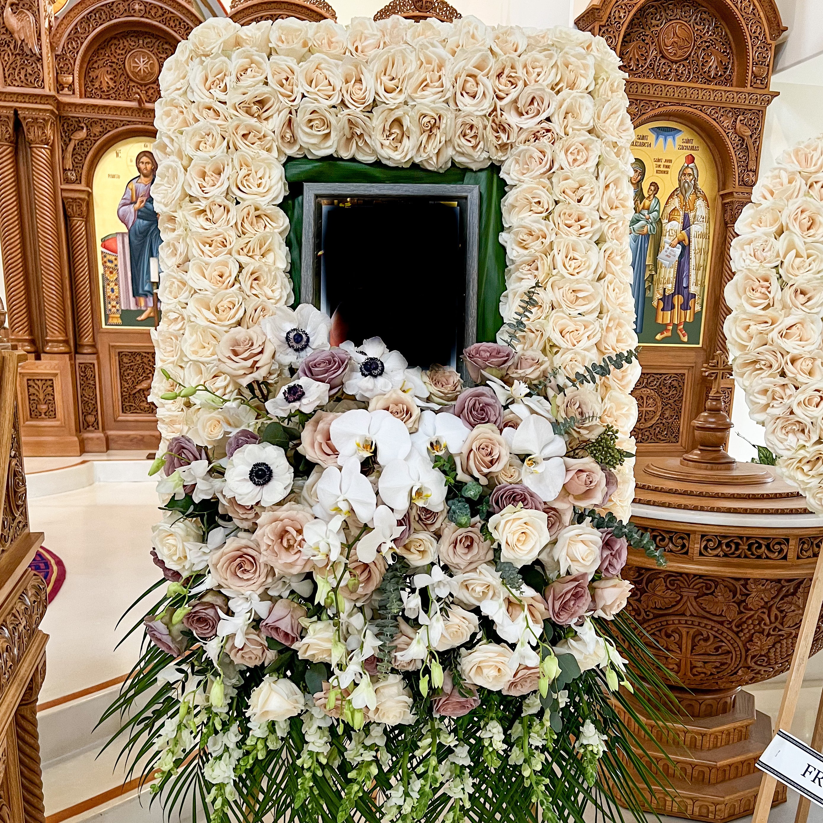 Picture Frame - Anemones - Mariams Flowers