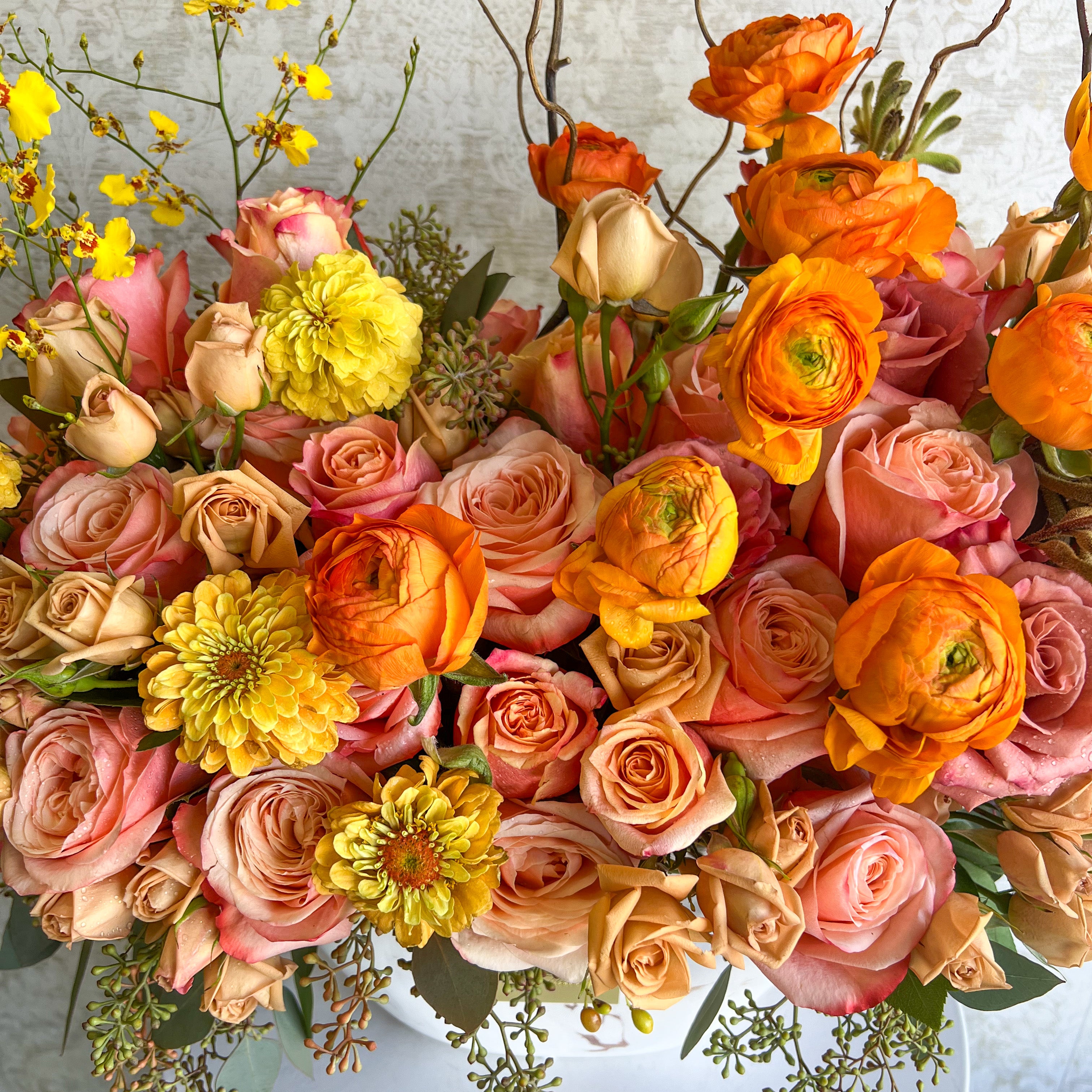 Autumn Vase - Mariams Flowers