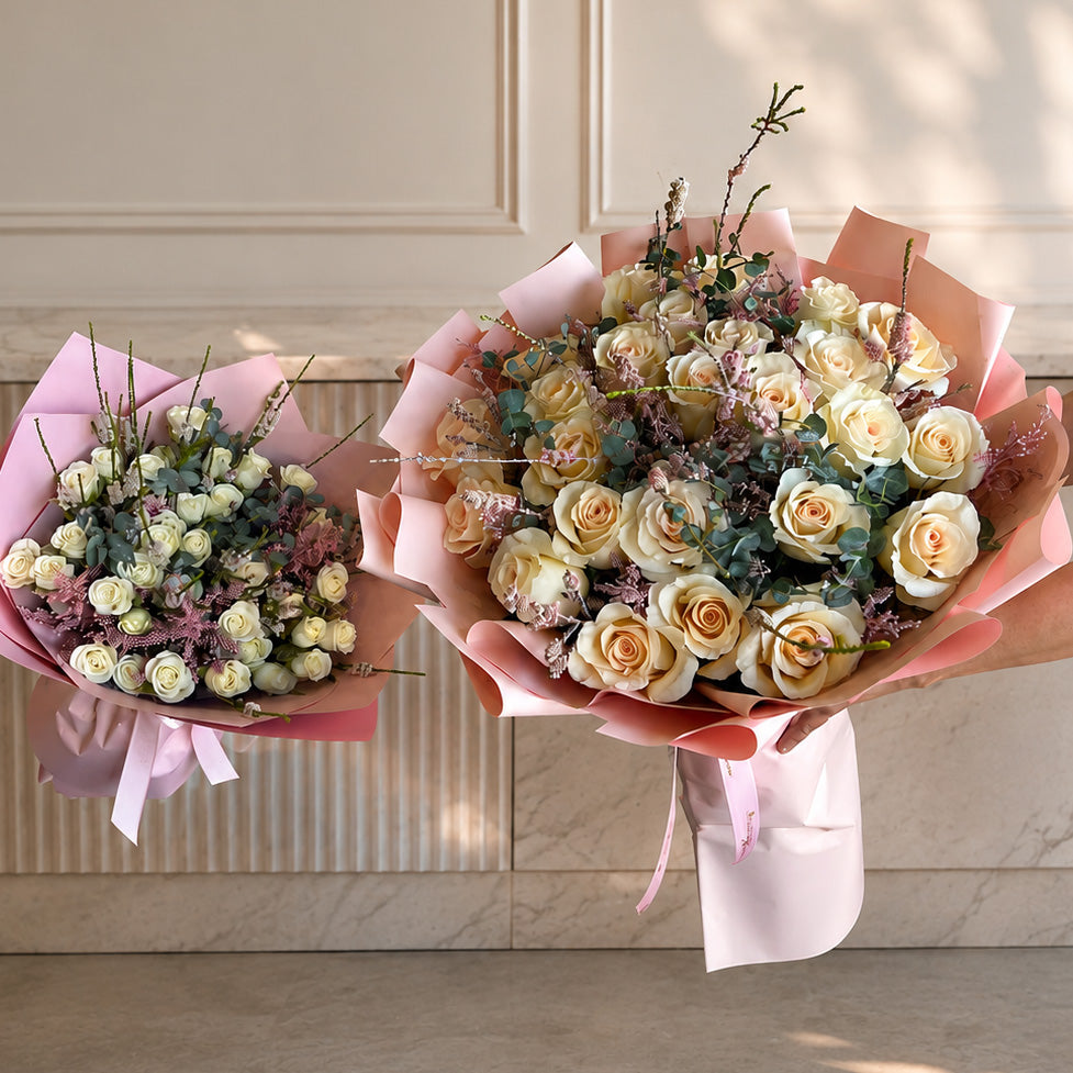 Mommy & Mini Pastel bouquets