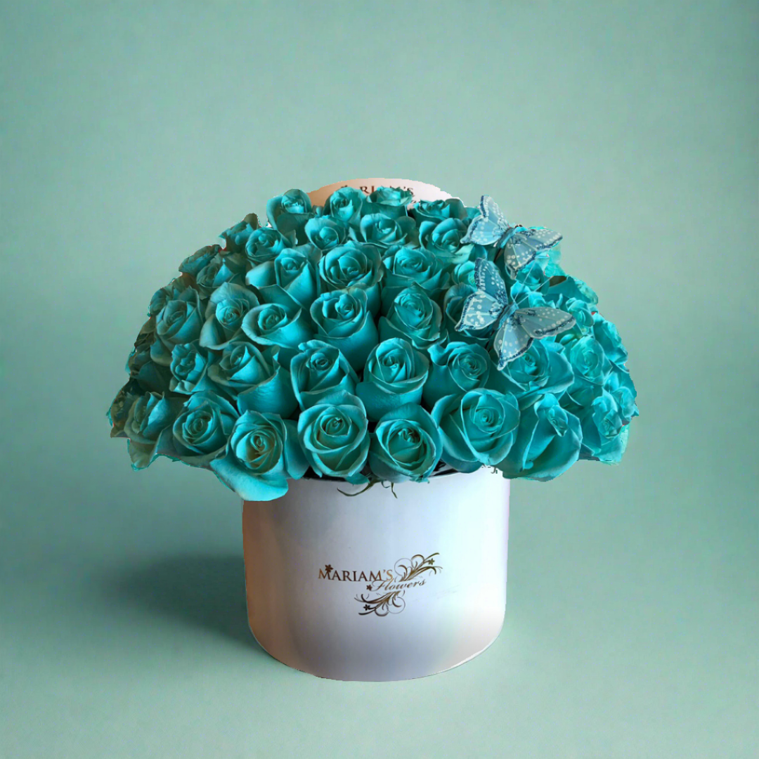 Mother's Day Turquoise Box