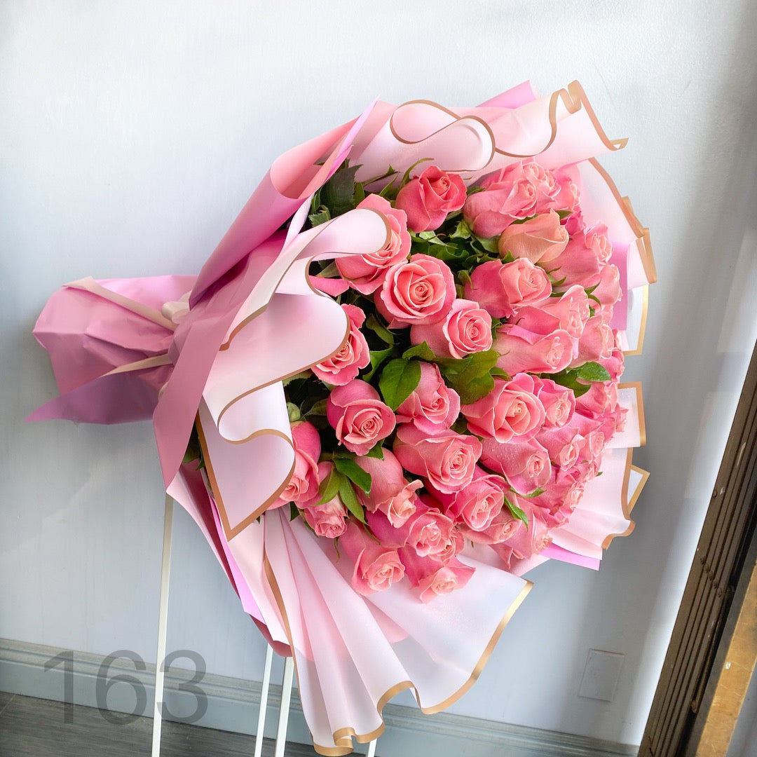 50 Pink Roses