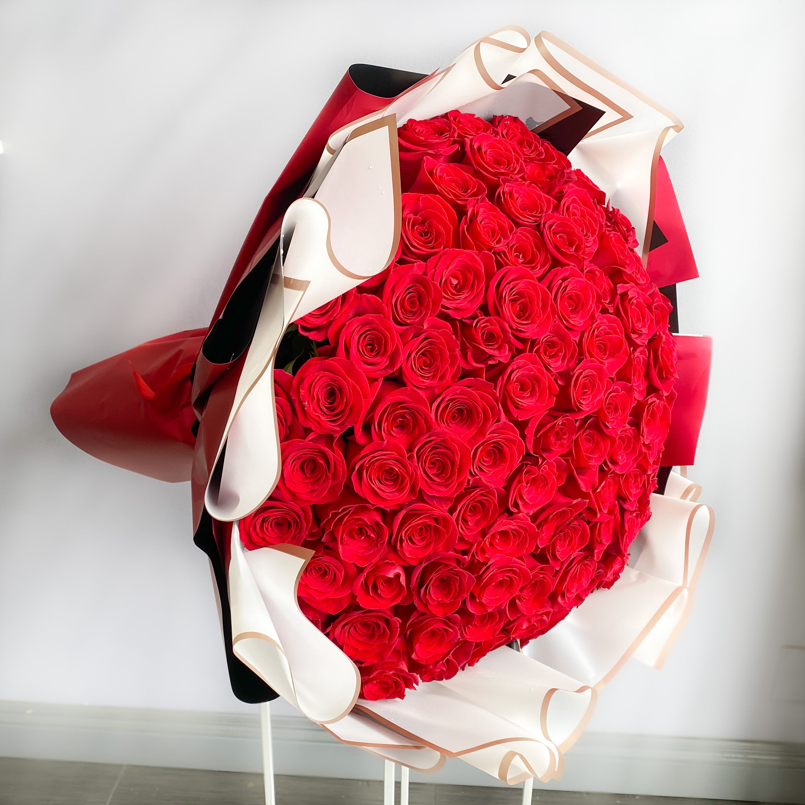 100 Red rose Bouquet